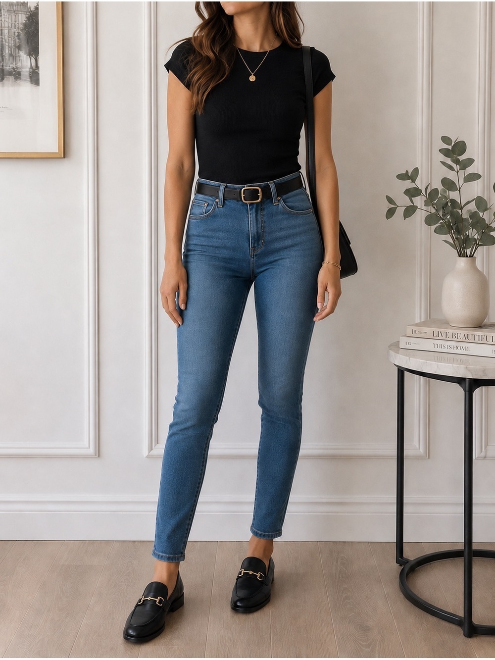 Jbrand sophia mid rise skinny jeans 26